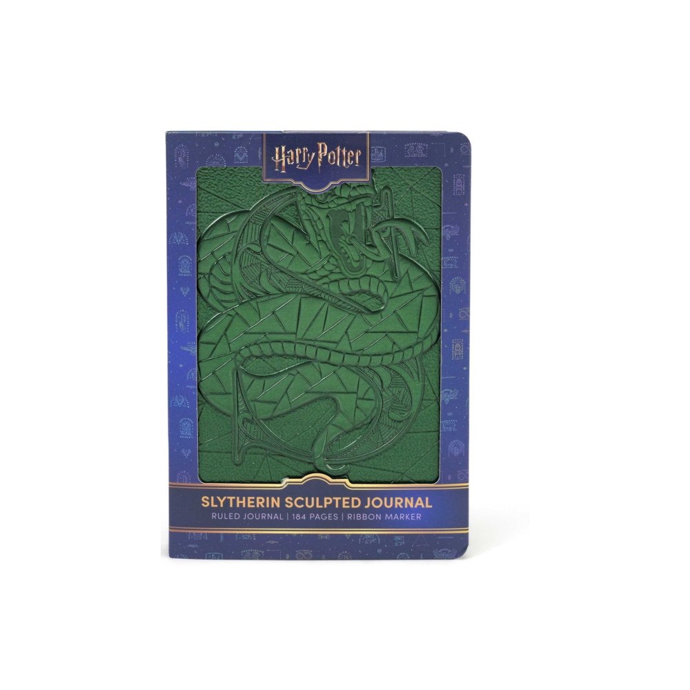 Insight Editions Harry Potter Sculpted Journal: Slytherin (inbunden, eng)