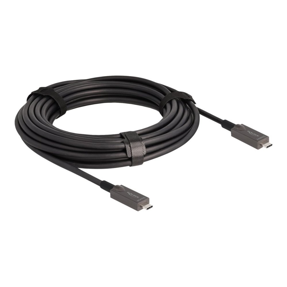 DeLOCK Delock - USB typ C-kabel - USB-C till USB-C - 10 m