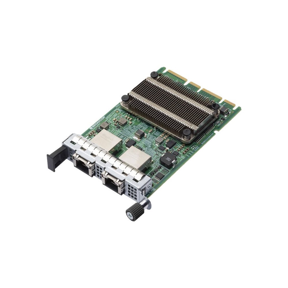 Broadcom Broadcom NetXtreme E-Series N210TP - nätverksadapter - PCIe 3.0 x8 - Gigabit Ethernet/10 Gb Ethernet x 2