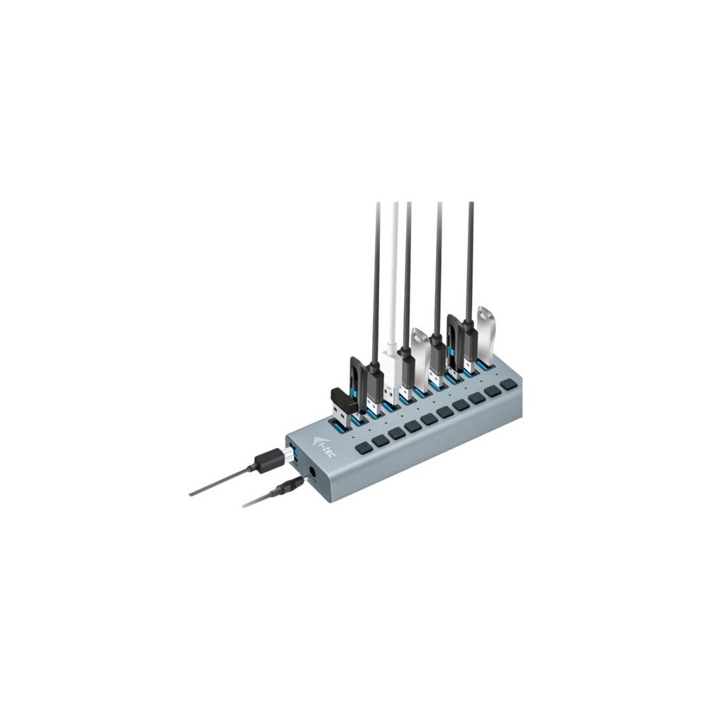 i-tec i-Tec USB 3.0 Charging HUB 10 port + Power Adapter 48 W - hubb - 10 portar