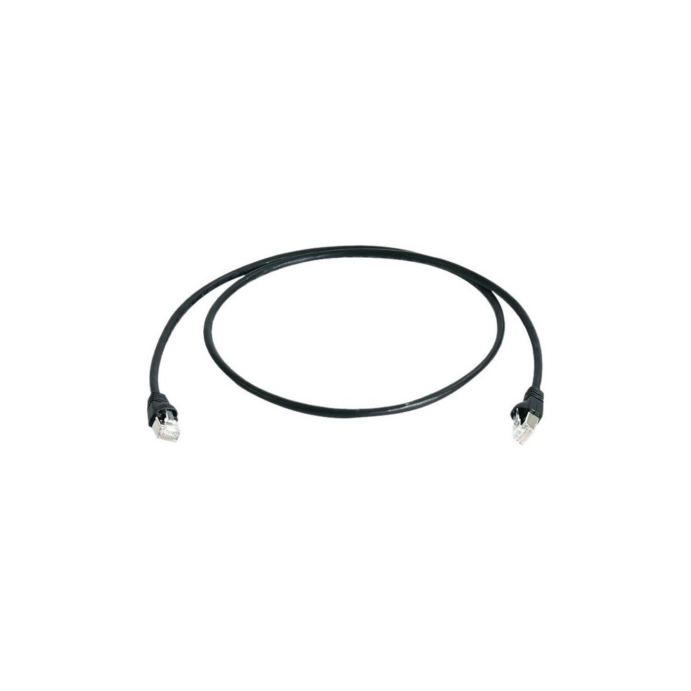 Telegärtner Karl Telegärtner DataVoice Office MP8 FS 500 - patch-kabel - 10 m - svart, RAL 9011