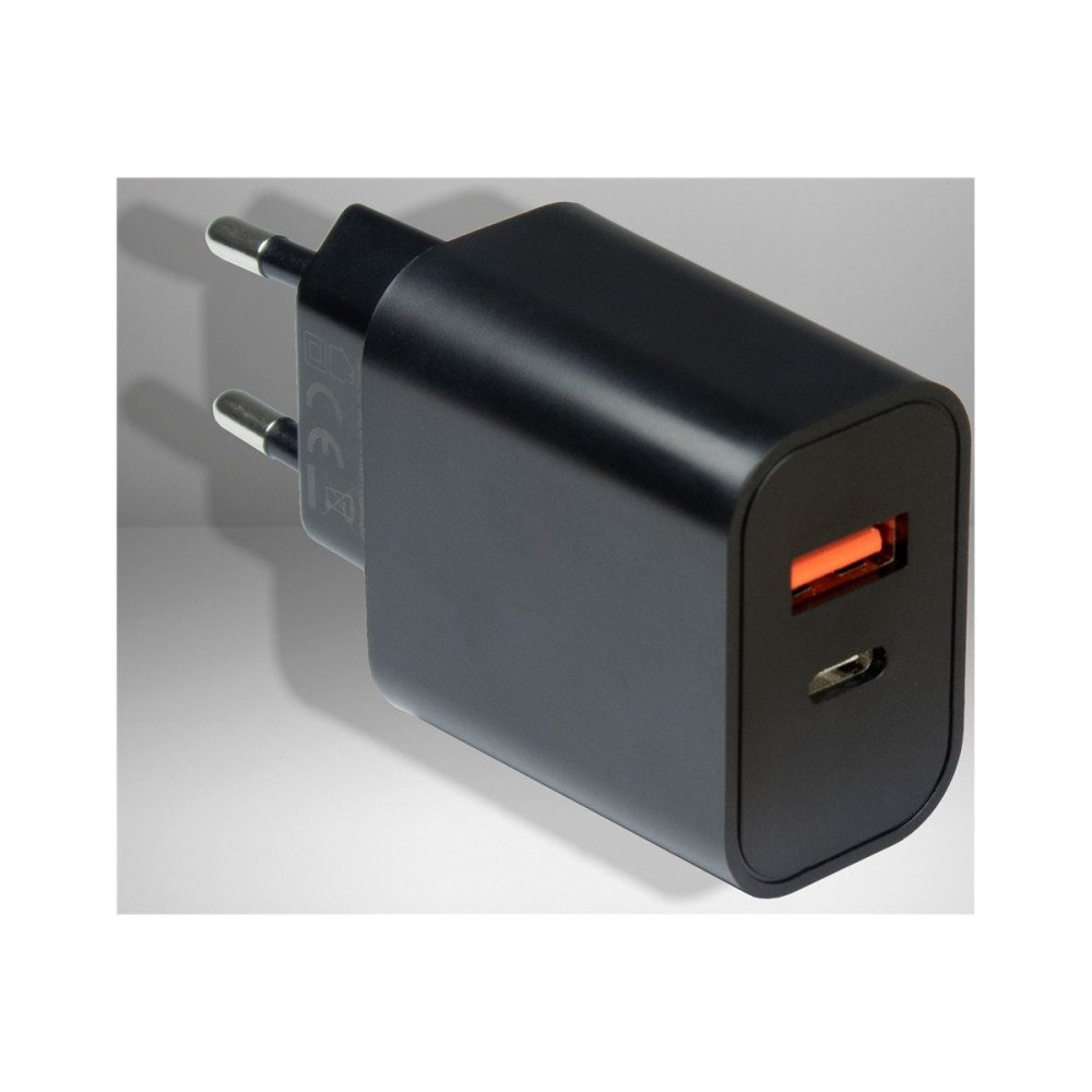 Inter-Tech Elektronik Handels Inter-Tech PD-2120 strömadapter - liten - USB typ A, USB-C - 20 Watt