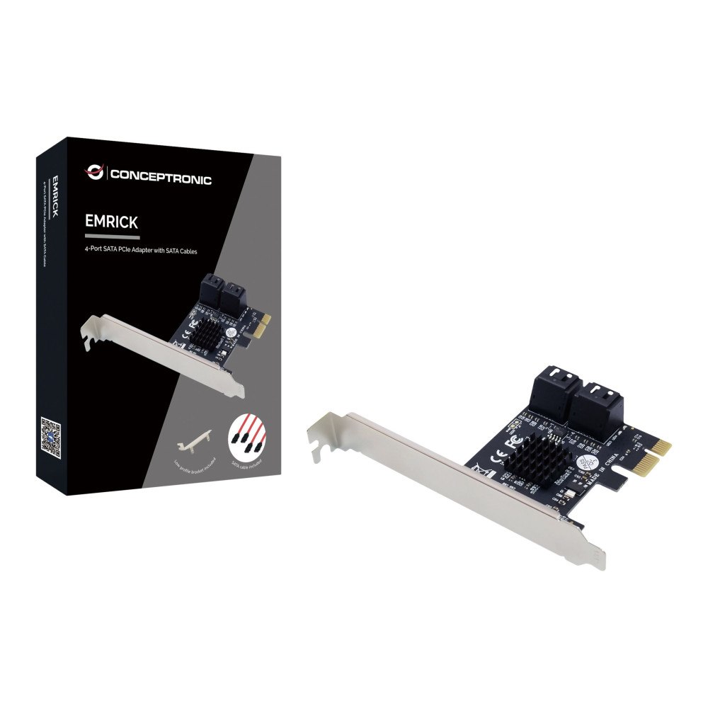 Conceptronic Conceptronic EMRICK03G - kontrollerkort - SATA 6Gb/s - PCIe x1