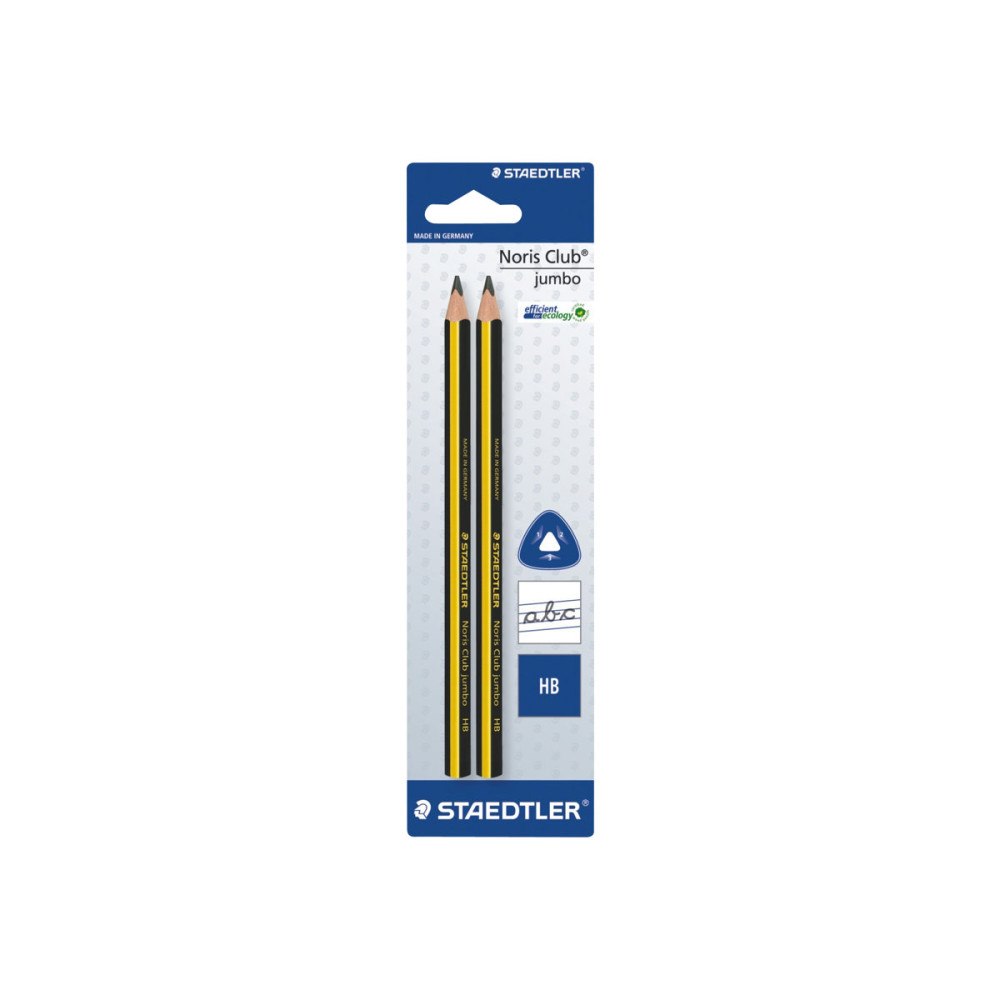 STAEDTLER STAEDTLER Noris Club Jumbo - penna - HB (paket om 2)
