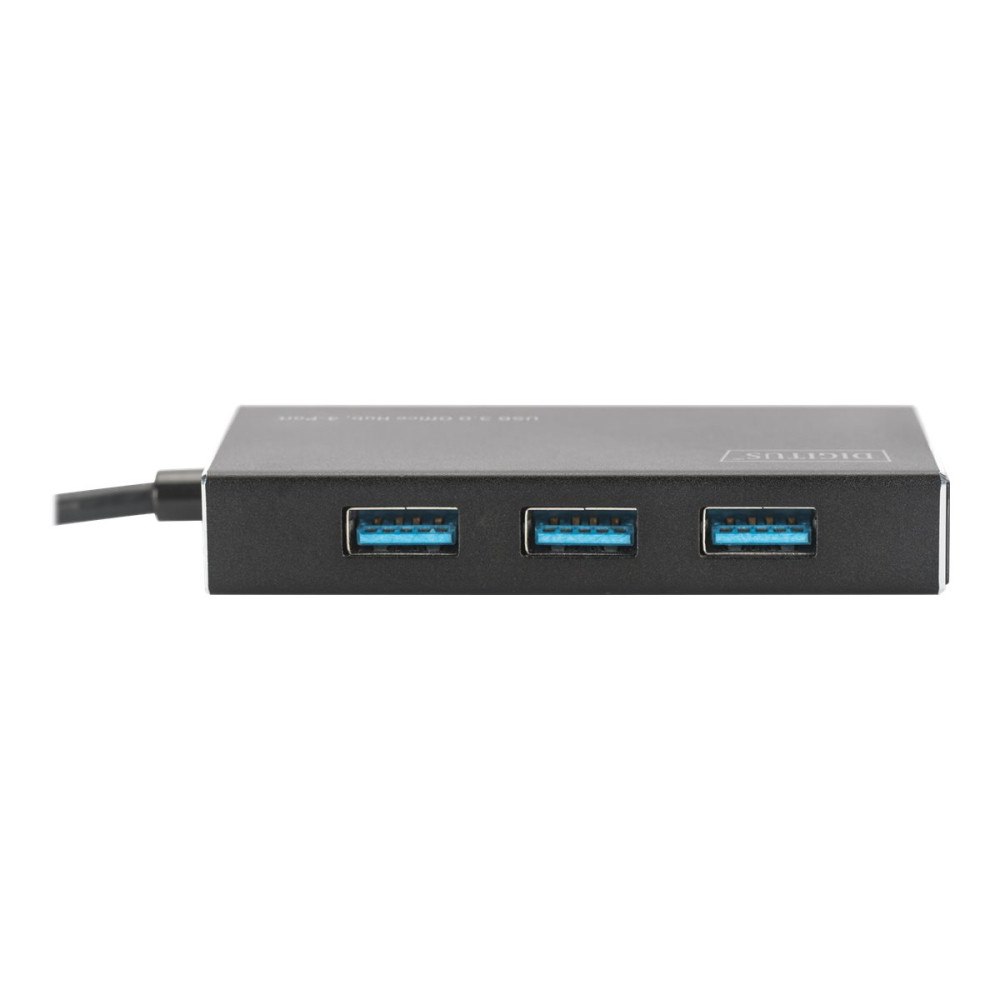 Digitus DIGITUS USB 3.0 Office Hub DA-70240-1 - hubb - 4 portar