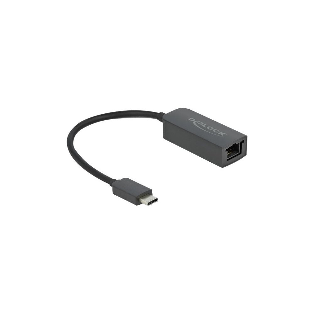 DeLOCK Delock - nätverksadapter - USB-C 3.2 Gen 1 / Thunderbolt 3 - 2.5GBase-T