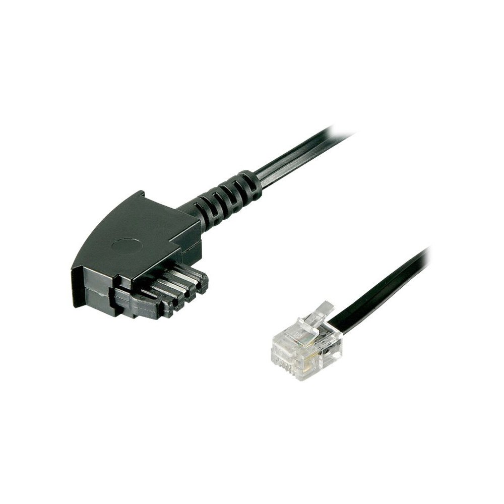 Goobay goobay telefonkabel - 6 m - svart