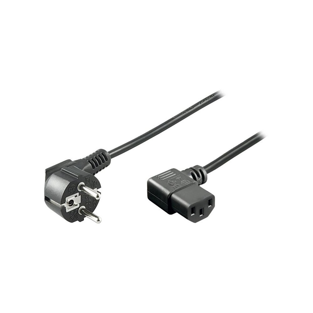 Goobay goobay NK 102 S-500 - strömkabel - power IEC 60320 C13 till power CEE 7/7 - 5 m