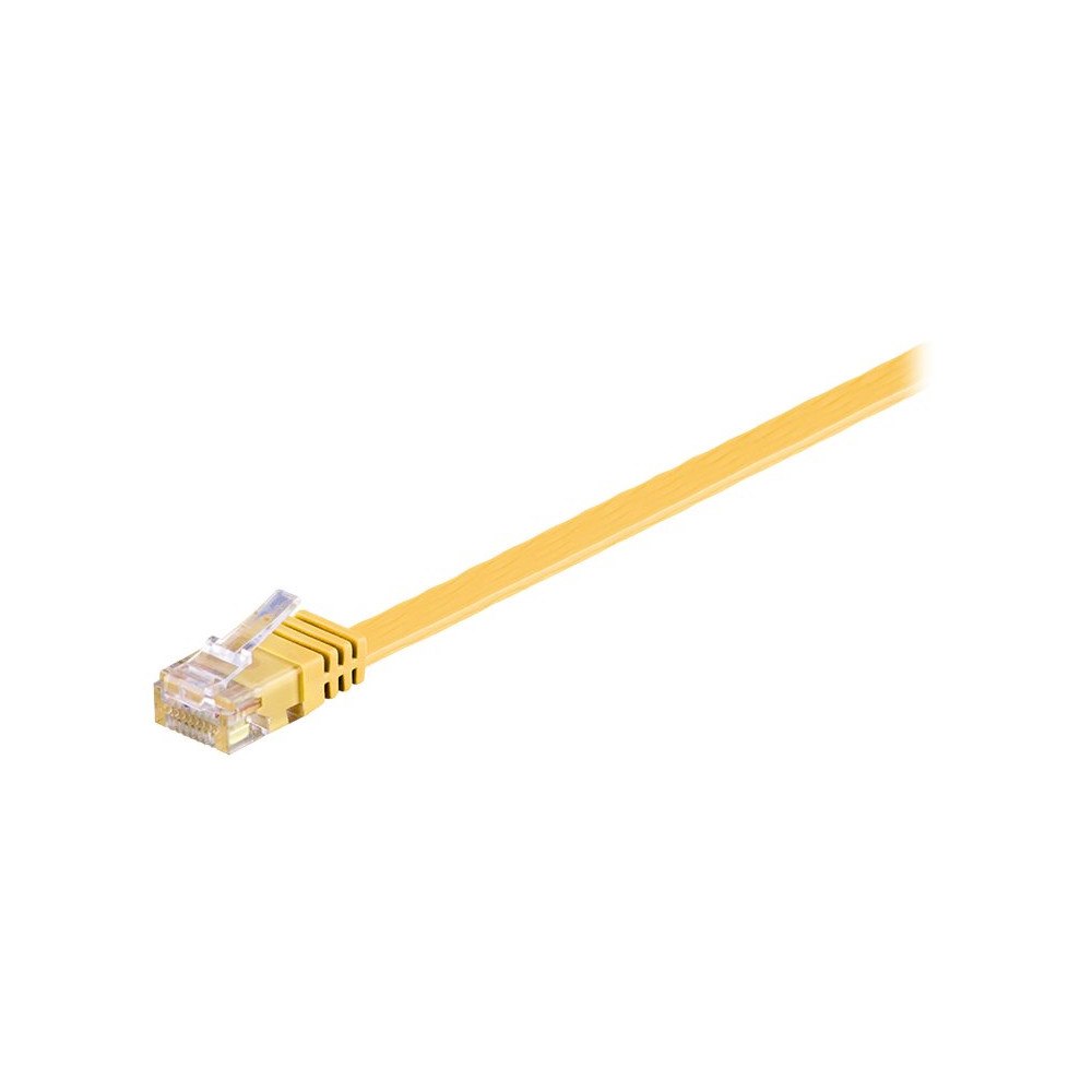 Goobay goobay patch-kabel - 1.5 m - gul