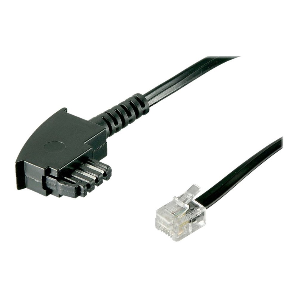 Goobay goobay telefonkabel - 3 m - svart