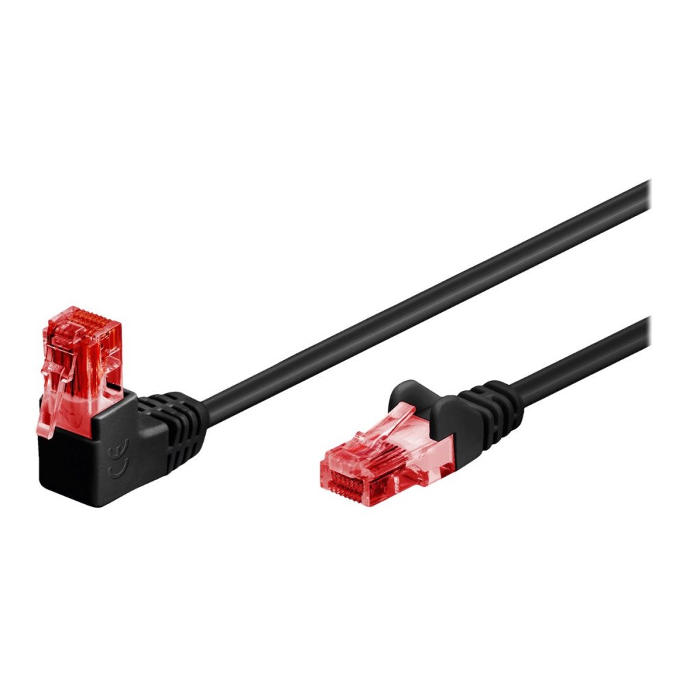 Goobay goobay patch-kabel - 50 cm - svart