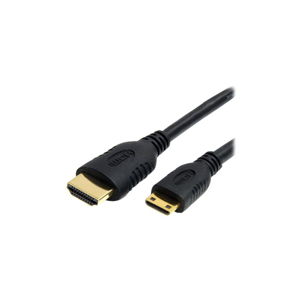 StarTech.com StarTech.com 2 m Höghastighets HDMI-kabel med Ethernet - HDMI till HDMI Mini – M/M - HDMI-kabel med Ethernet - 2 m