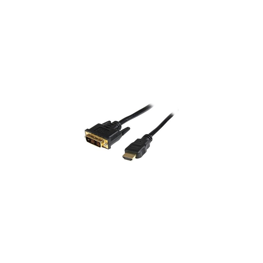 StarTech.com StarTech.com 2 m HDMI till DVI-D-kabel – M/M - adapterkabel - HDMI / DVI - 2 m