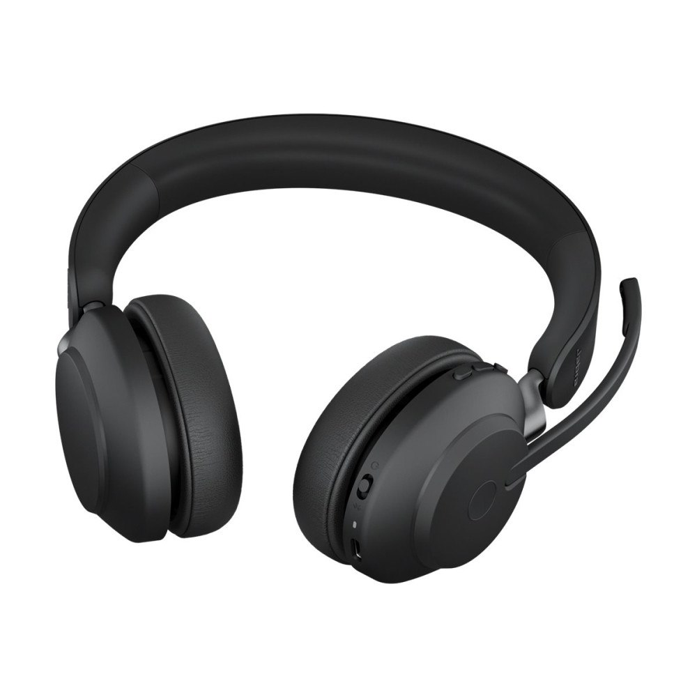 Jabra Jabra Evolve2 65 UC Stereo - headset - USB-A - med laddningsställ