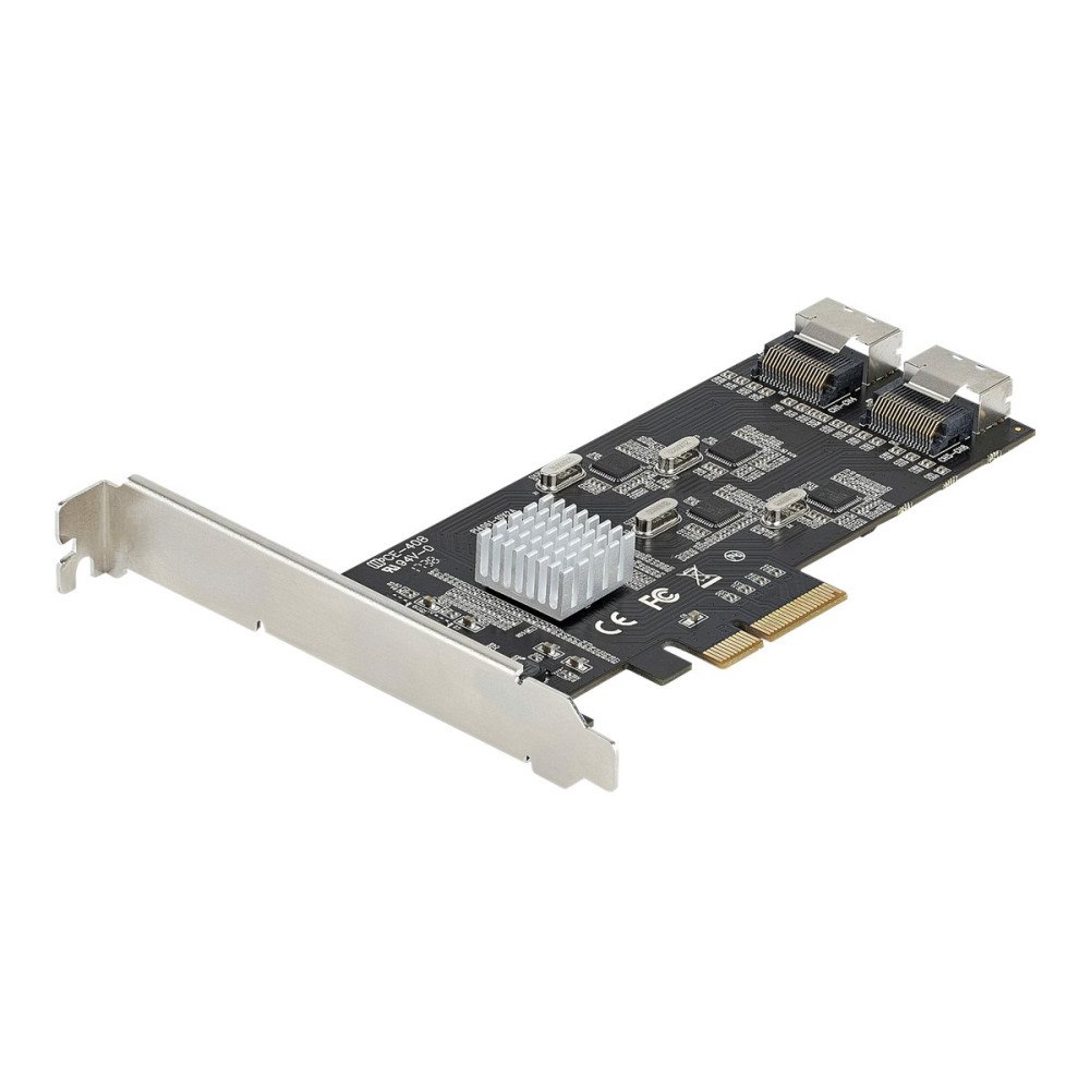 StarTech.com StarTech.com 8-ports SATA PCIe-kort - PCI Express 6 Gbps SATA Expansion-kortadapter med 4 värdkontroller - SATA PCIe-kon...