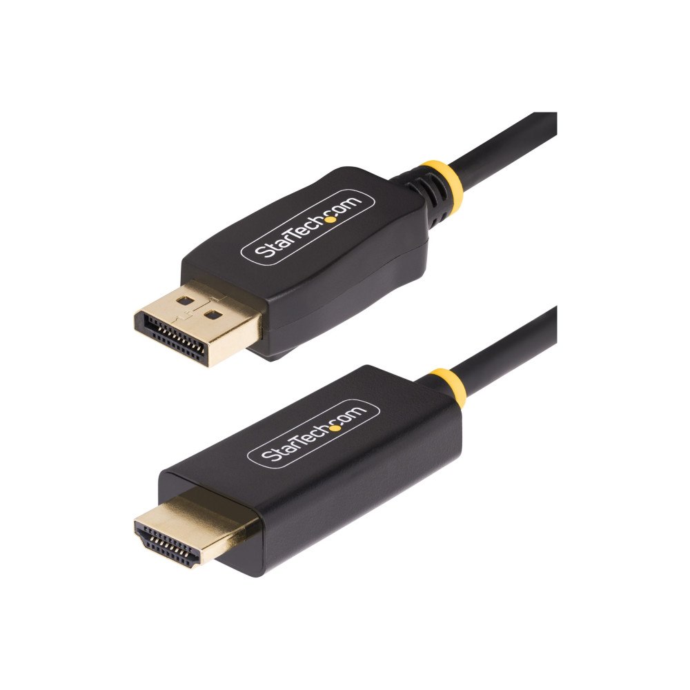 StarTech.com StarTech.com 9.8ft (3m) DisplayPort to HDMI Adapter Cable, 4K 60Hz with HDR, DP to HDMI 2.0b, Active Video Converter, Di...