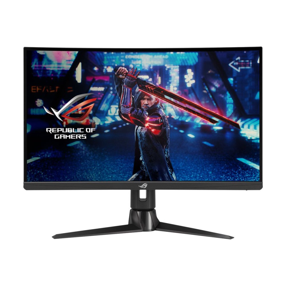 ASUSTeK COMPUTER ASUS ROG Strix XG27AQV - LED-skärm - böjd - 27" - HDR
