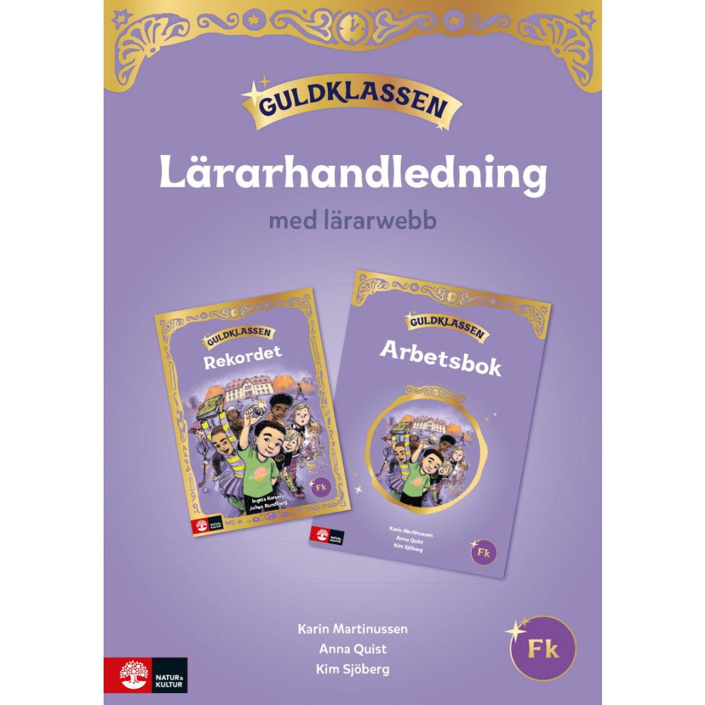 Karin Martinussen Guldklassen Fk Lärarhandledning med lärarwebb (bok, spiral)