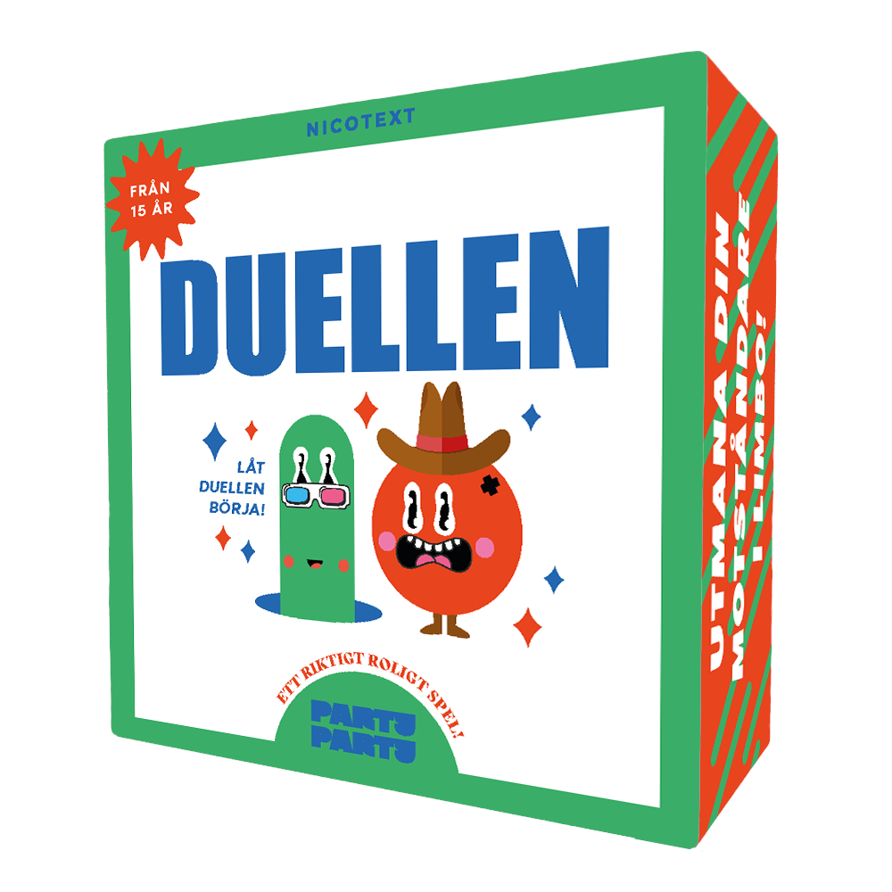 Nicotext Duellen : Party party (bok)