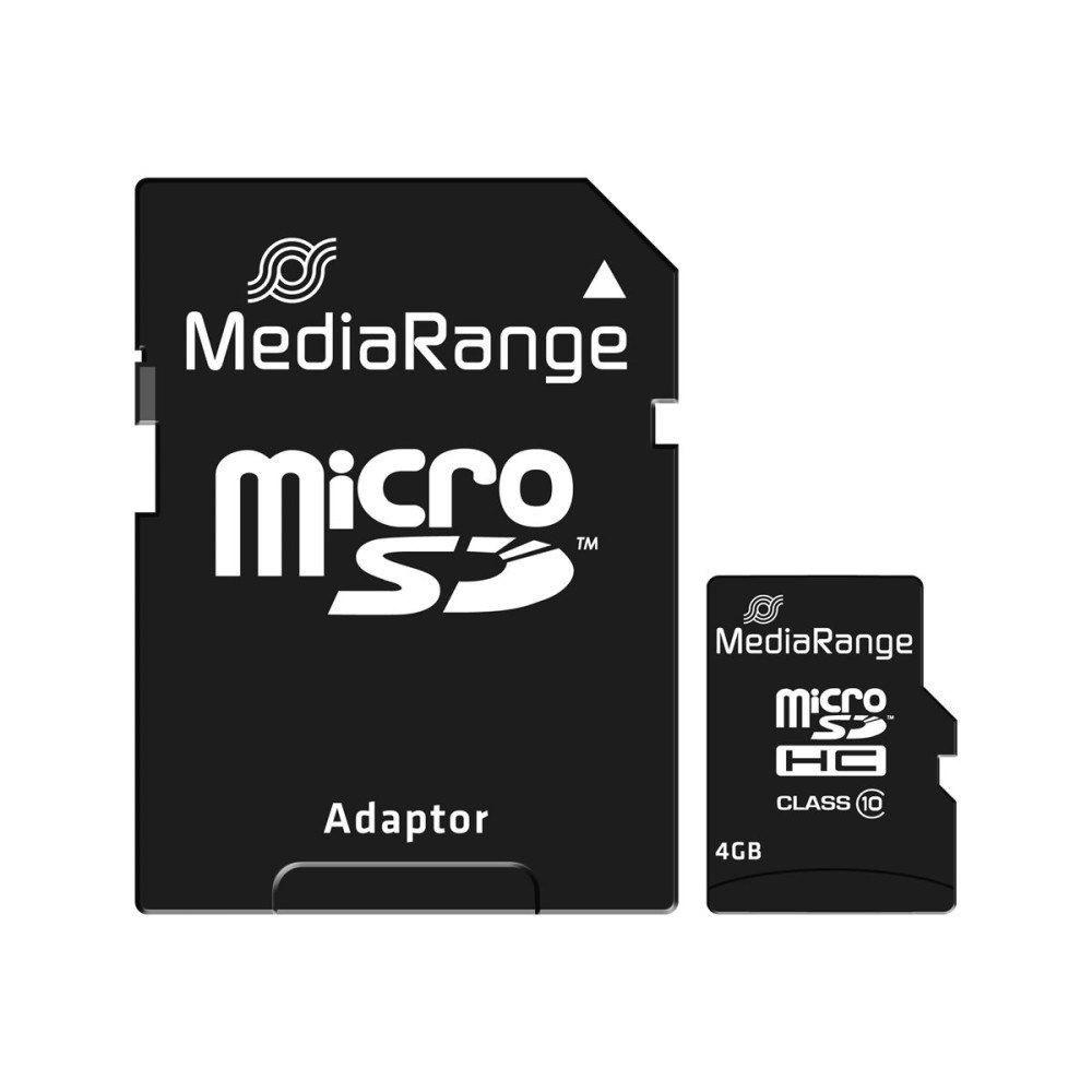MediaRange MediaRange - flash-minneskort - 4 GB - microSDHC