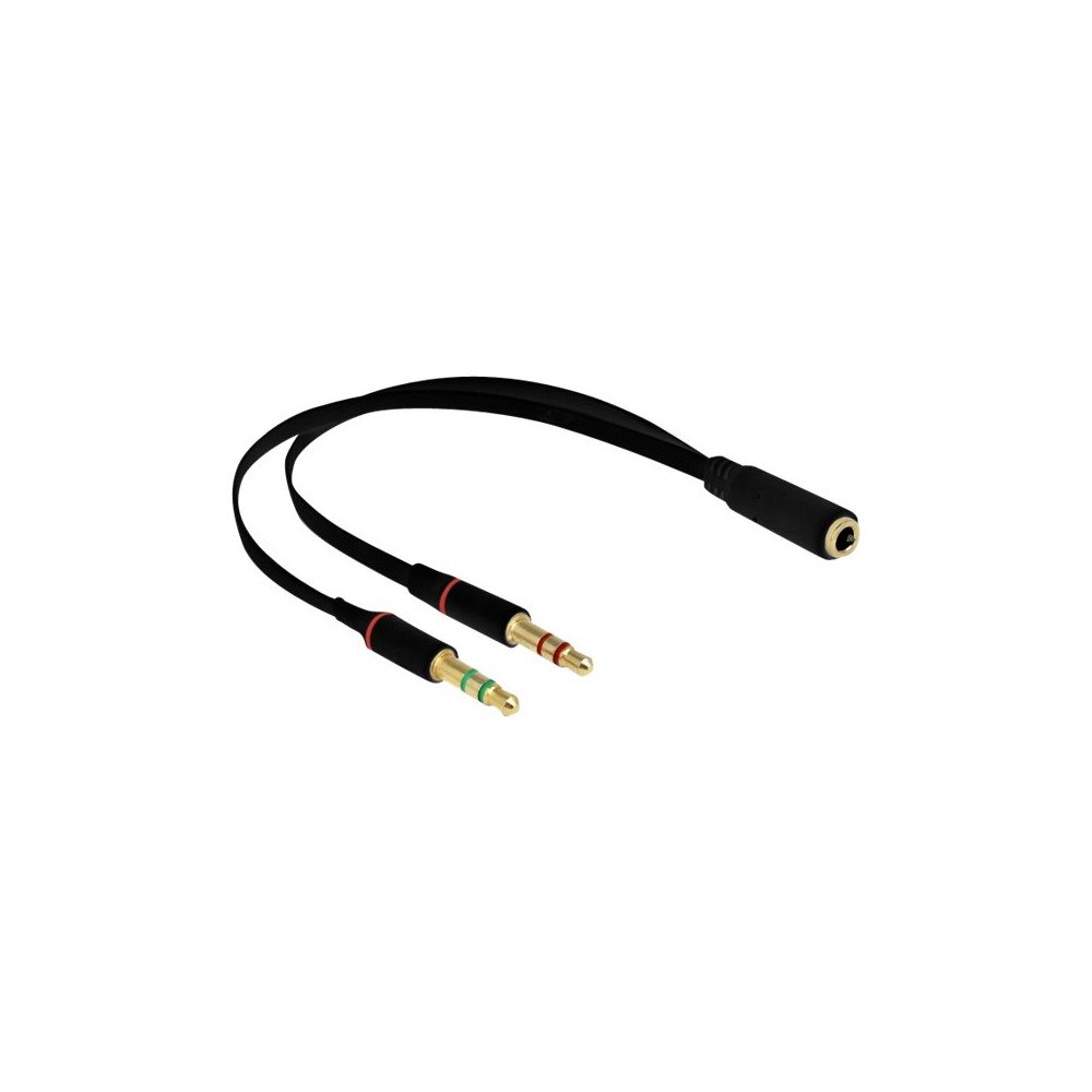 DeLOCK Delock headset-adapter - 20 cm
