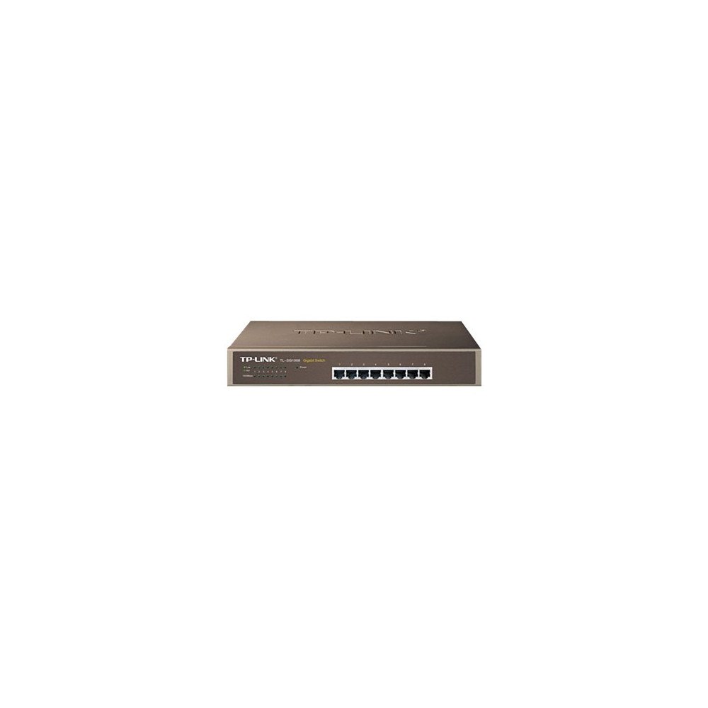 TP-LINK Technologies TP-Link TL-SG1008 - switch - 8 portar