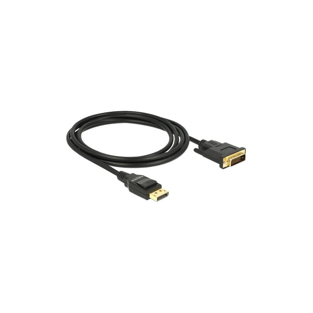 DeLOCK Delock - videoadapterkabel - DisplayPort till DVI-D - 2 m