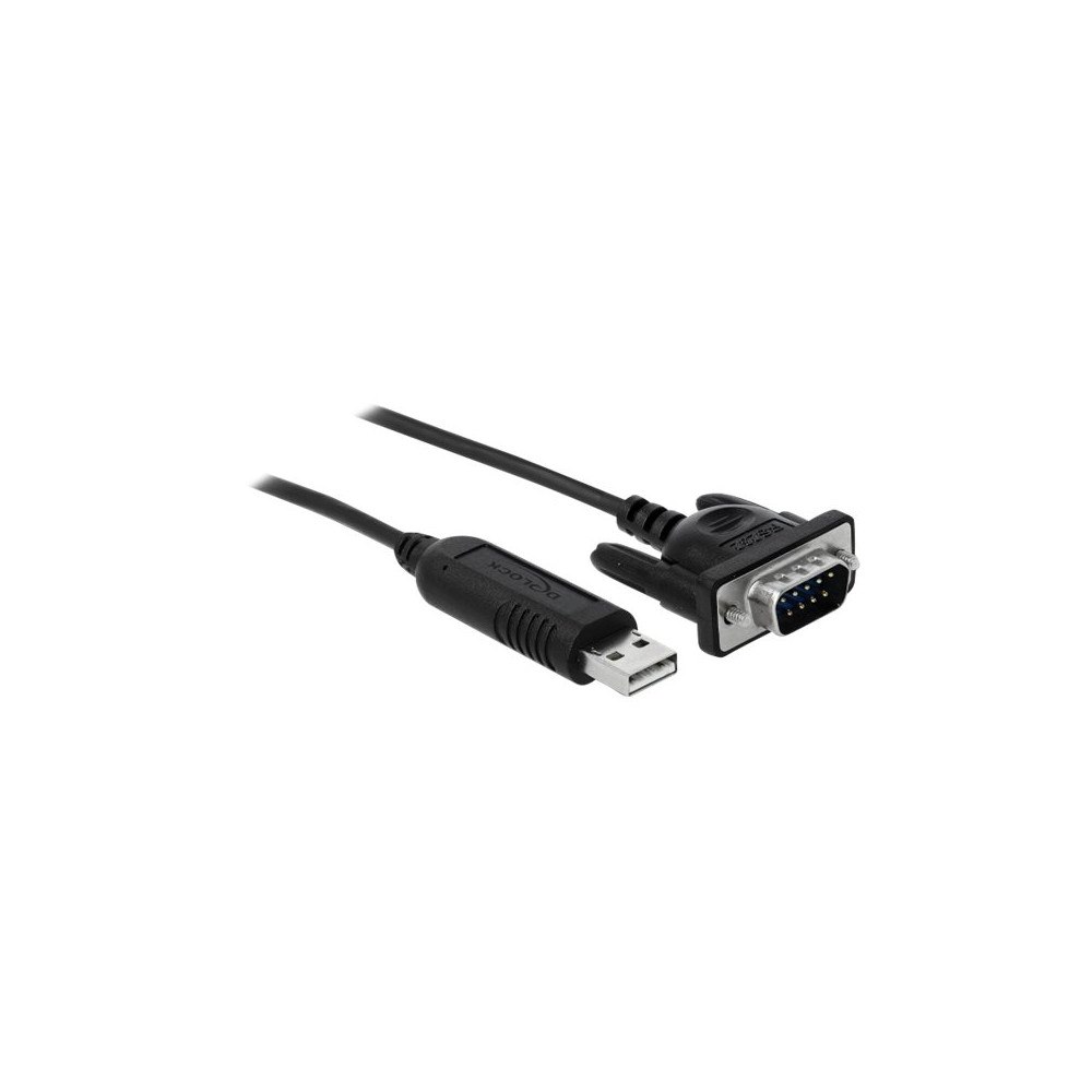 DeLOCK Delock - seriell kabel - USB till DB-9 - 1.8 m