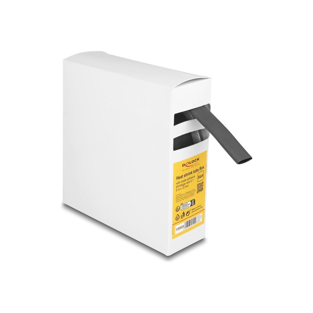 DeLOCK Delock värmekrympslangar - låda, med inre lim, krympningsförhållande 4:1