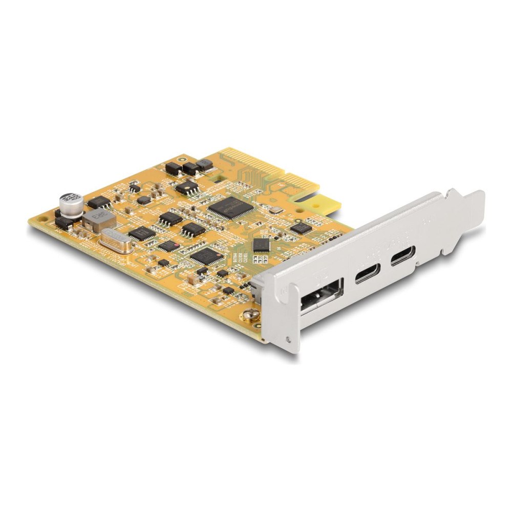 DeLOCK Delock - USB-adapter - PCIe 3.0 x4 - USB 3.2 Gen 2 x 2 + DisplayPort x 1