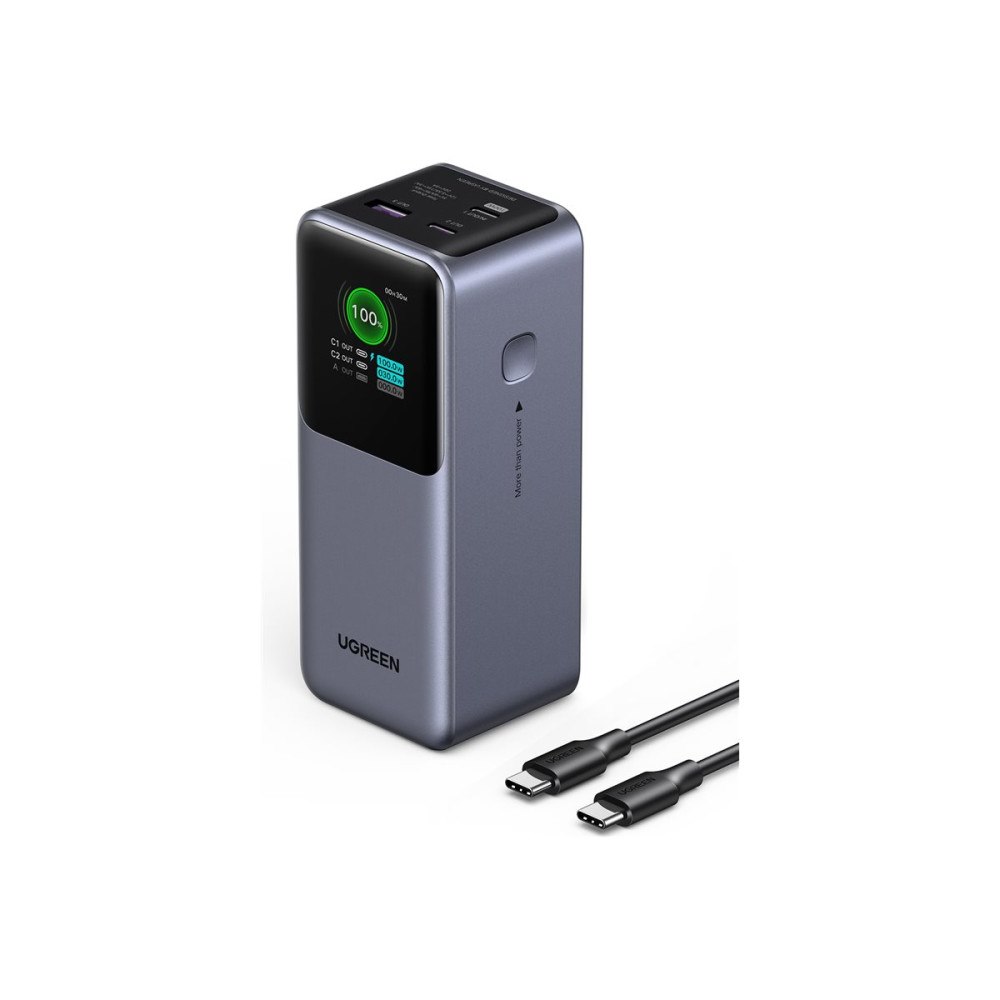 Ugreen Ugreen Nexode - strömförsörjningsbank - 130 Watt - 20000 mAh - 72 Wh