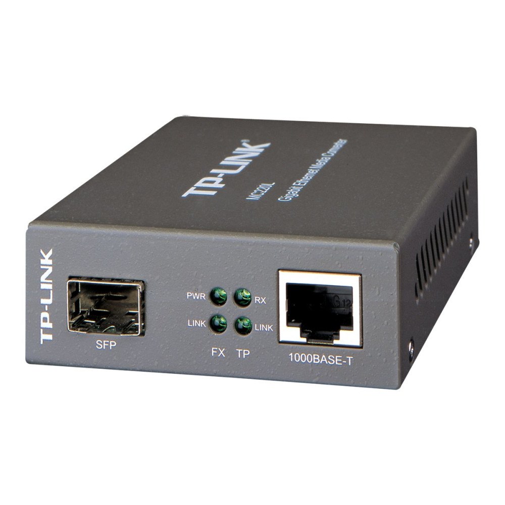 TP-LINK Technologies TP-Link MC220L - fibermediekonverterare - 1GbE