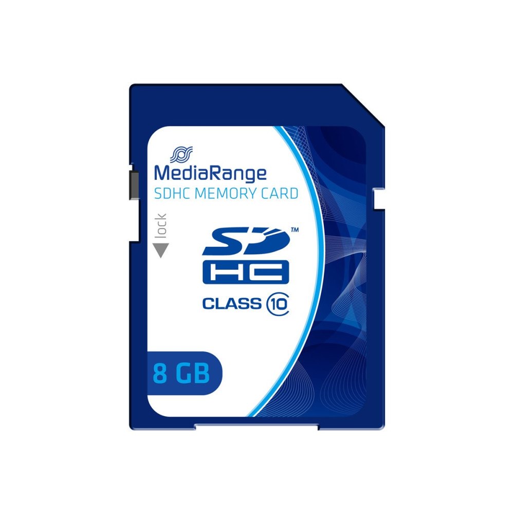 MediaRange MediaRange - flash-minneskort - 8 GB - SDHC