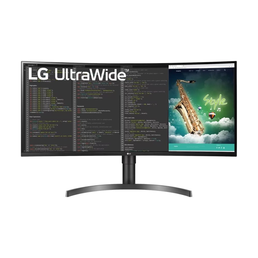LG Electronics LG UltraWide 35WN75CP-B - LED-skärm - böjd - 35" - HDR