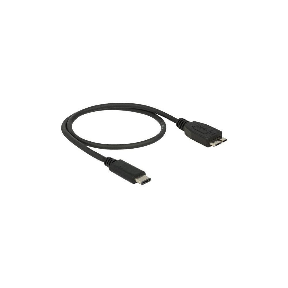 DeLOCK Delock - USB typ C-kabel - Micro-USB typ B till 24 pin USB-C - 50 cm