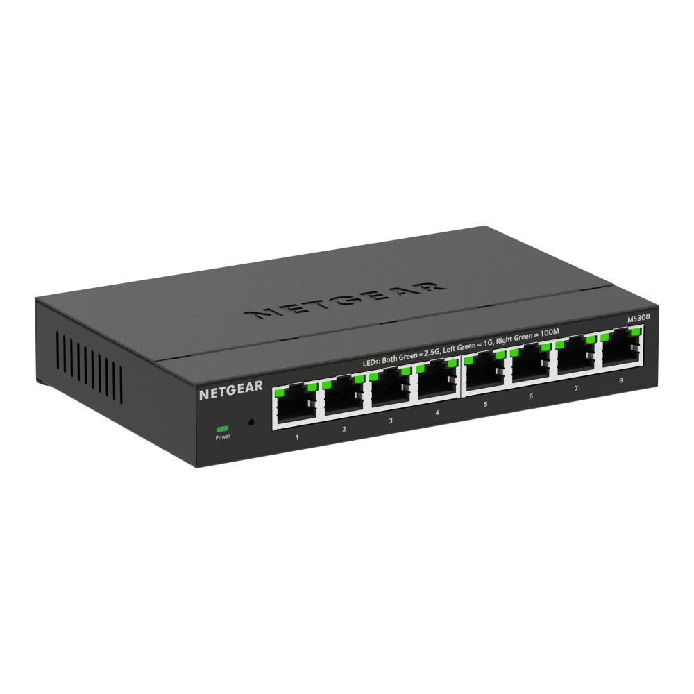 Netgear NETGEAR MS308 - switch - multi-gigabit - 8 portar - ohanterad