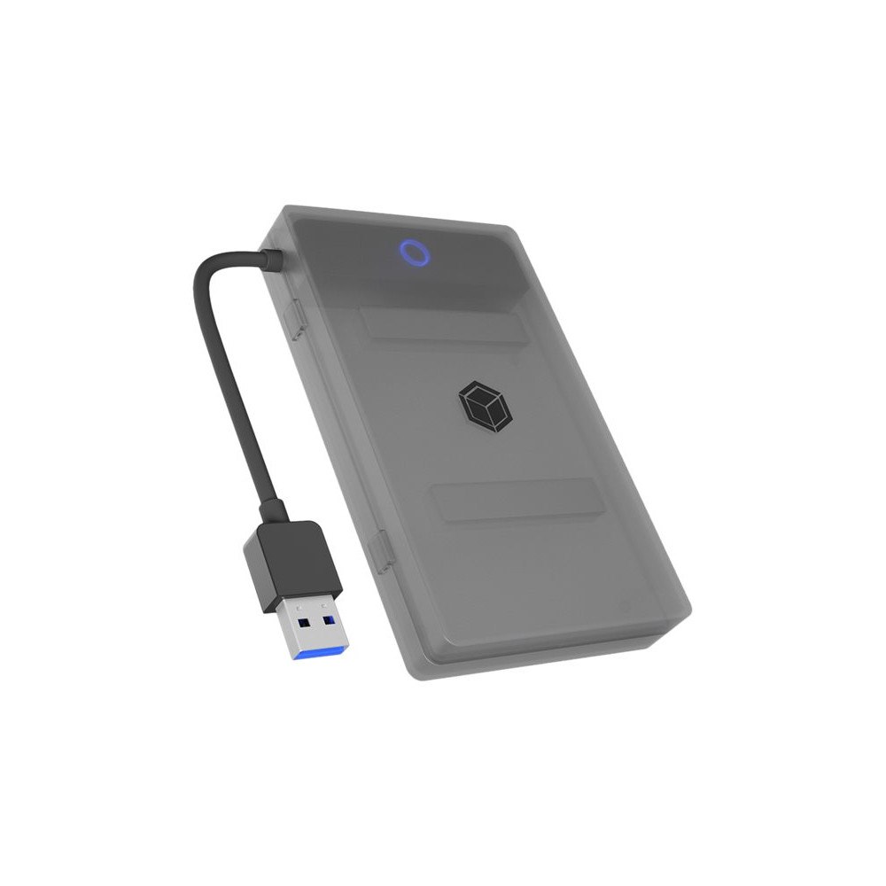 RaidSonic Technology ICY BOX IB-AC603b-U3 - förvaringslåda - plasthölje - SATA 6Gb/s - USB 3.2 (Gen 1)