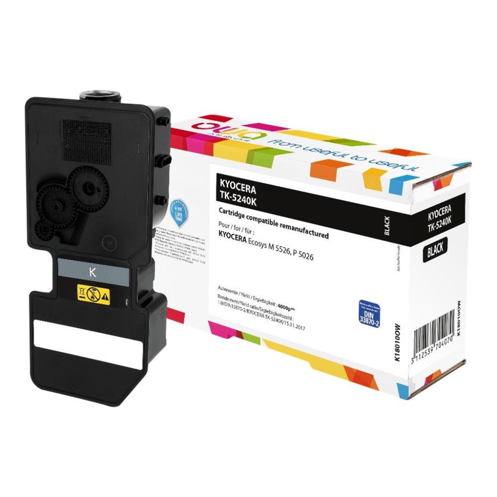 Armor OWA K18010OW - svart - kompatibel - återanvänd - tonerkassett (alternativ för: Kyocera TK-5240K)