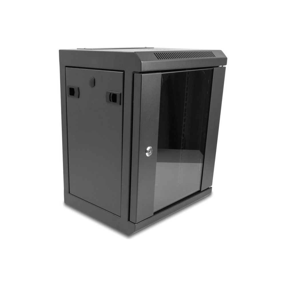 DeLOCK Delock - skåp - med glasdörr - 8U