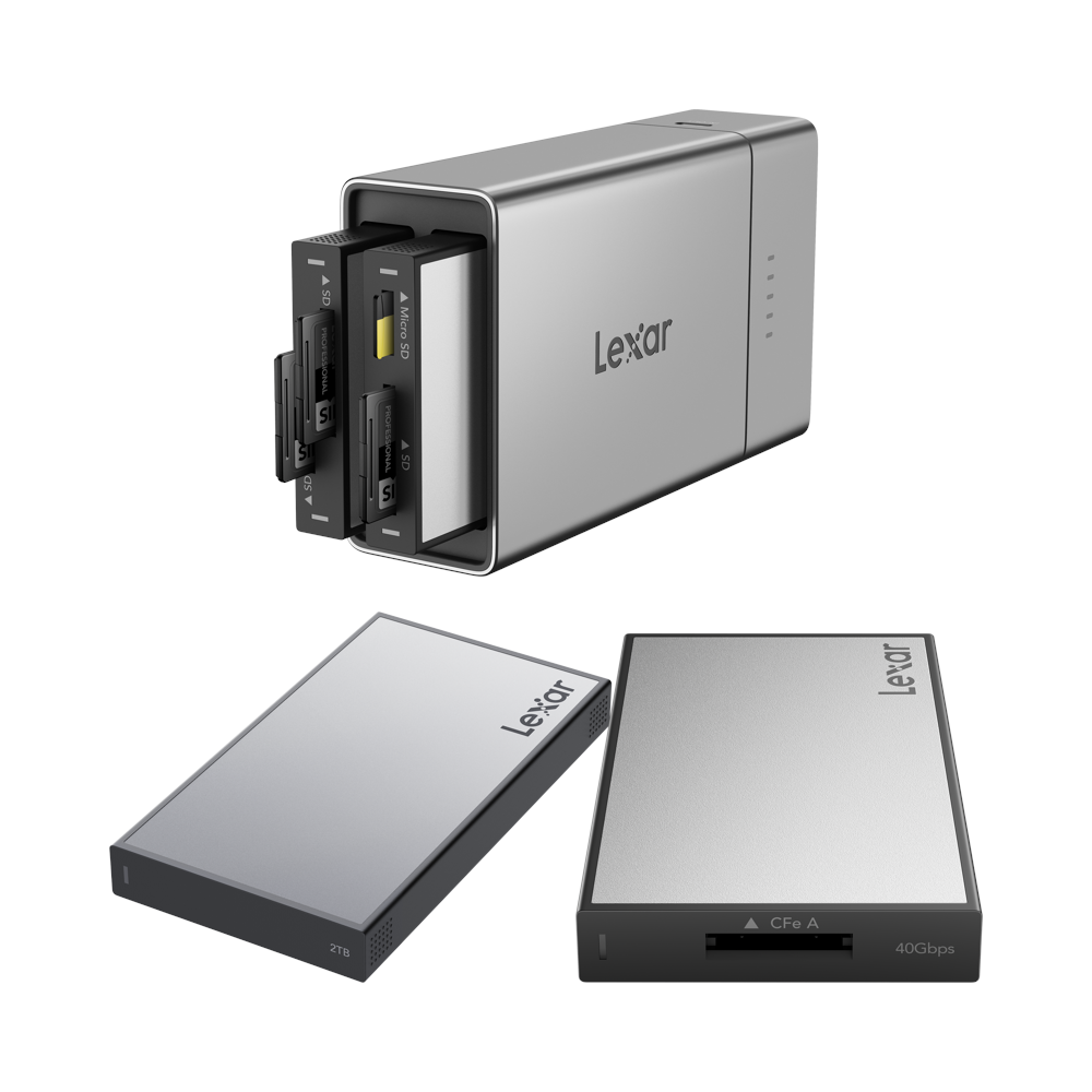 LEXAR Lexar Professional Workflow Go I with CFexpress 4.0 Type A reader and 2TB SSD