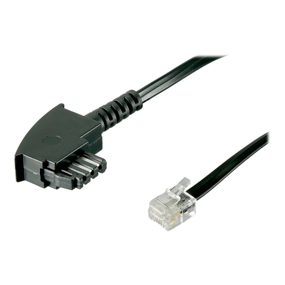 Goobay goobay telefonkabel - 10 m - svart