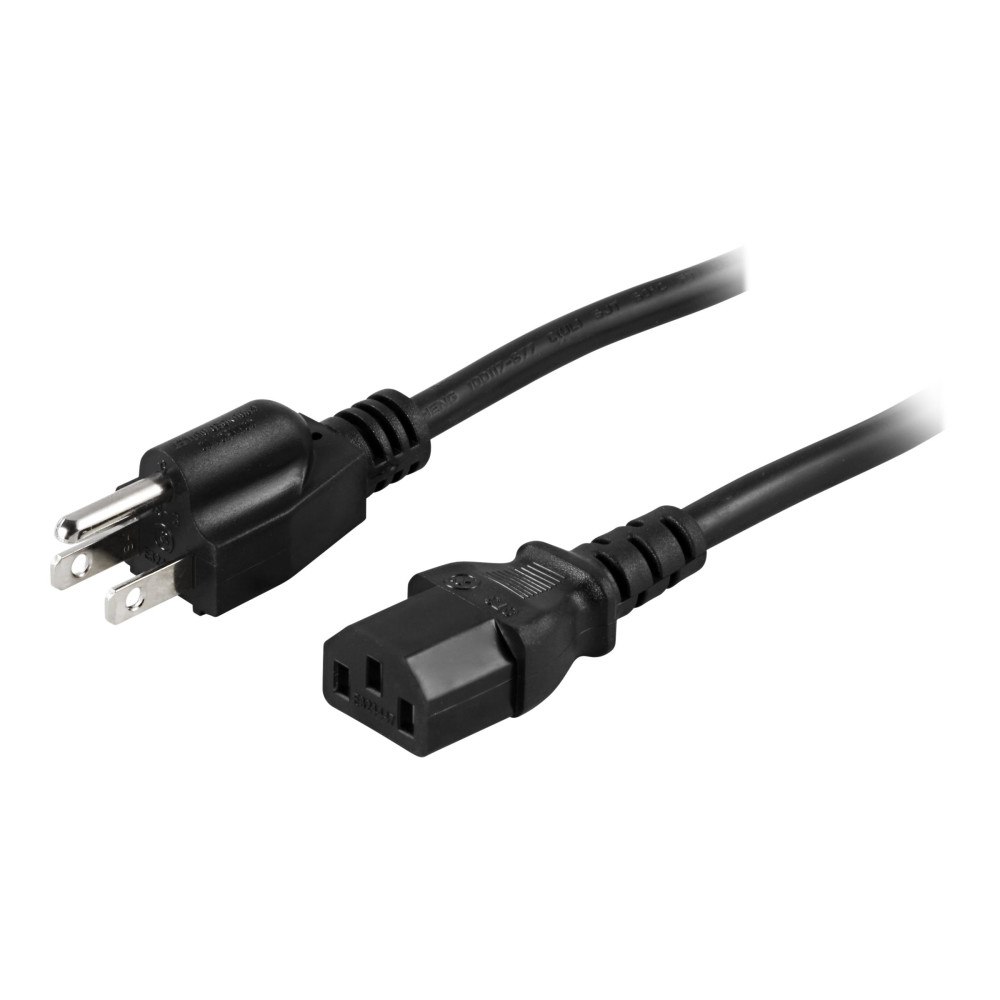 Deltaco DELTACO DEL-109US - strömkabel - NEMA 5-15 till power IEC 60320 C13 - 2 m