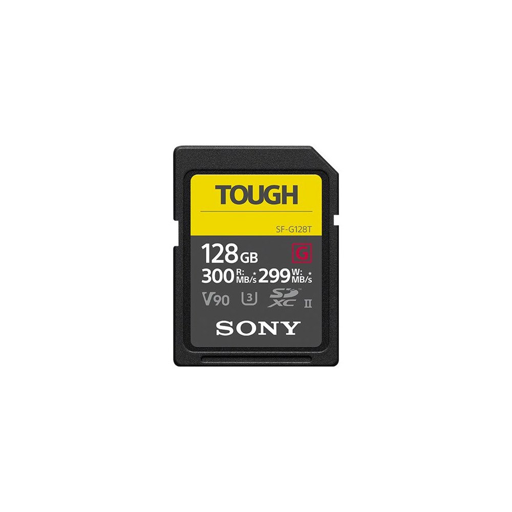 Sony Sony SF-G series TOUGH SF-G128T - flash-minneskort - 128 GB - SDXC UHS-II