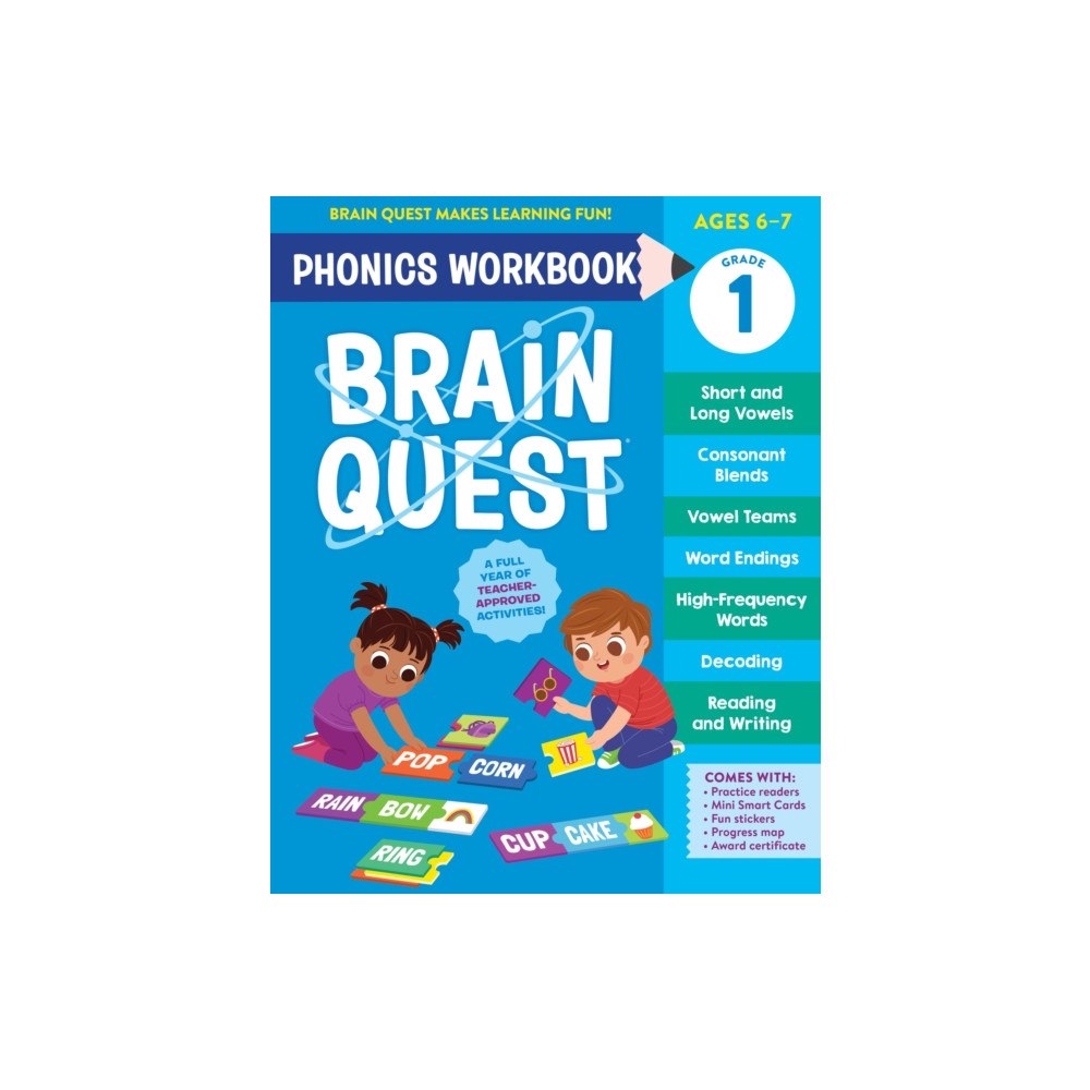 Workman Publishing Brain Quest Phonics Workbook: Grade 1 (häftad, eng)