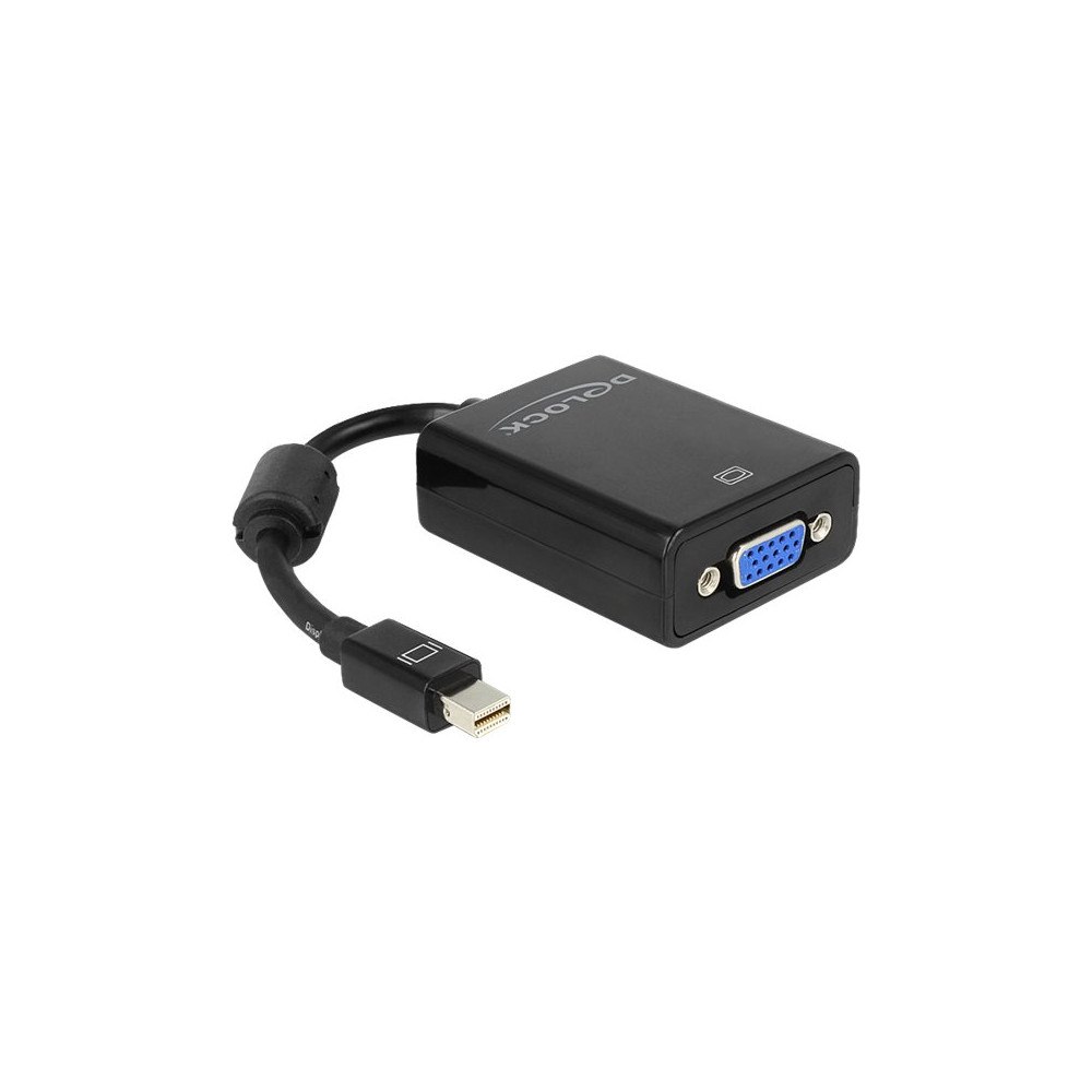 DeLOCK Delock Adapter mini Displayport > VGA 15 pin female - DisplayPort-adapter - 18 cm