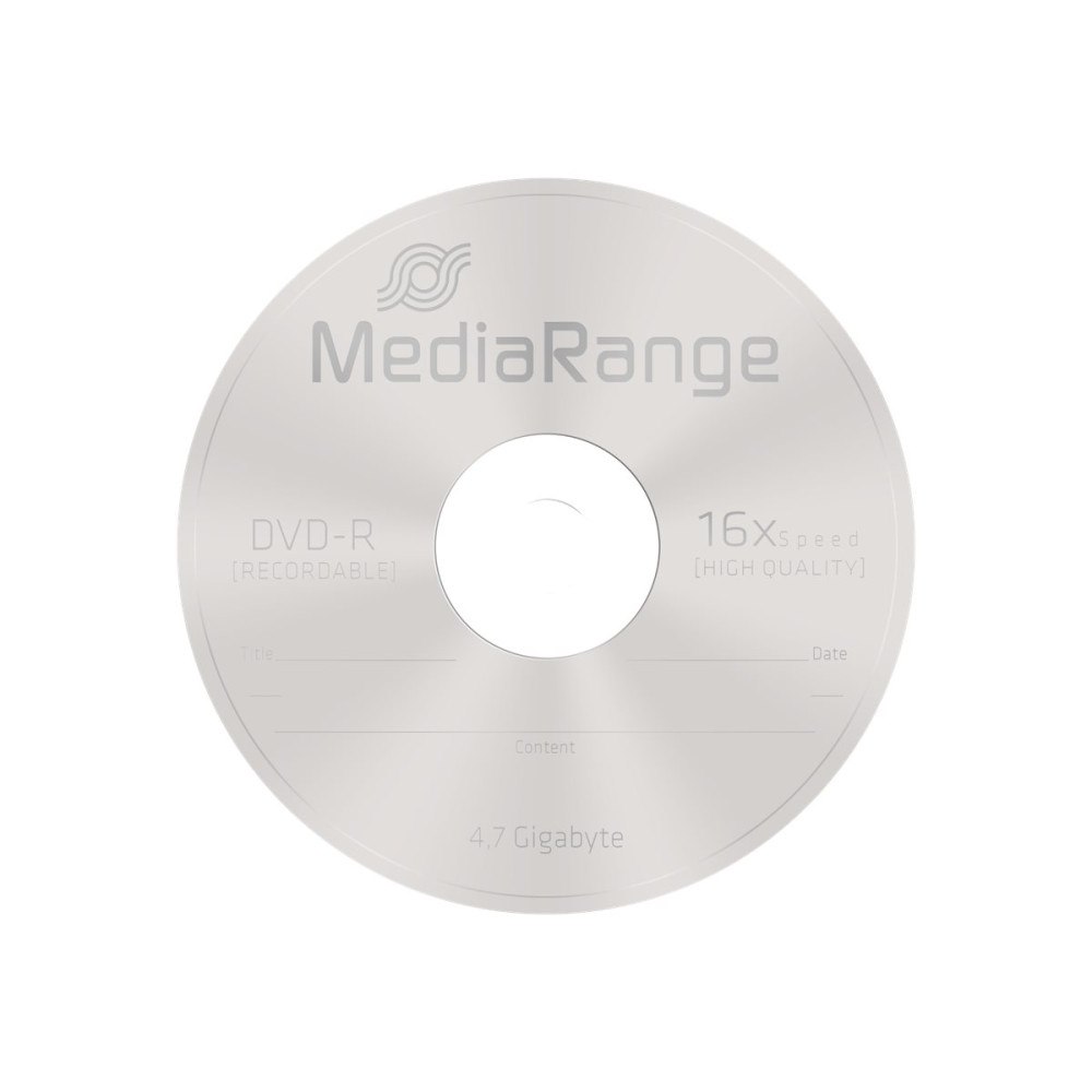MediaRange MediaRange - DVD-R x 25 - 4.7 GB - lagringsmedier