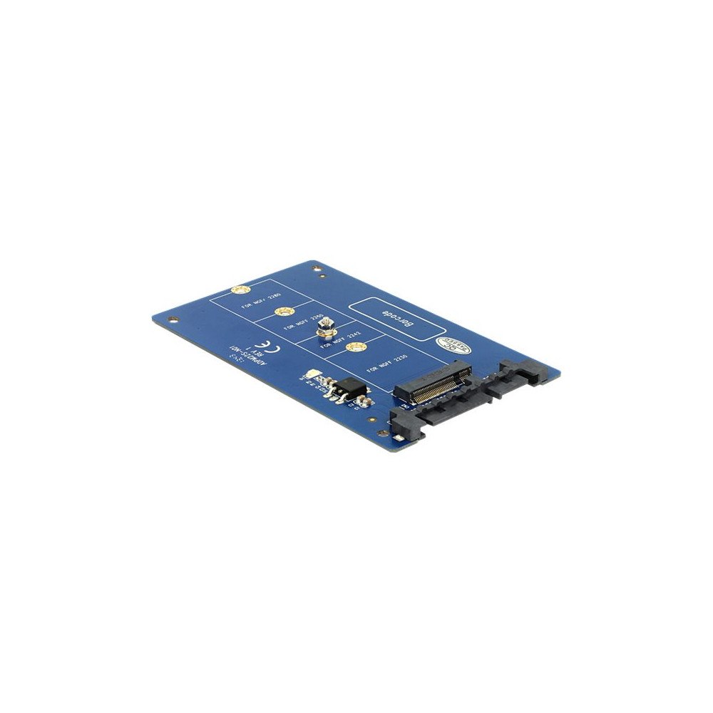 DeLOCK Delock Converter SATA 22 pin > M.2 NGFF - kontrollerkort - SATA 6Gb/s - SATA 6Gb/s