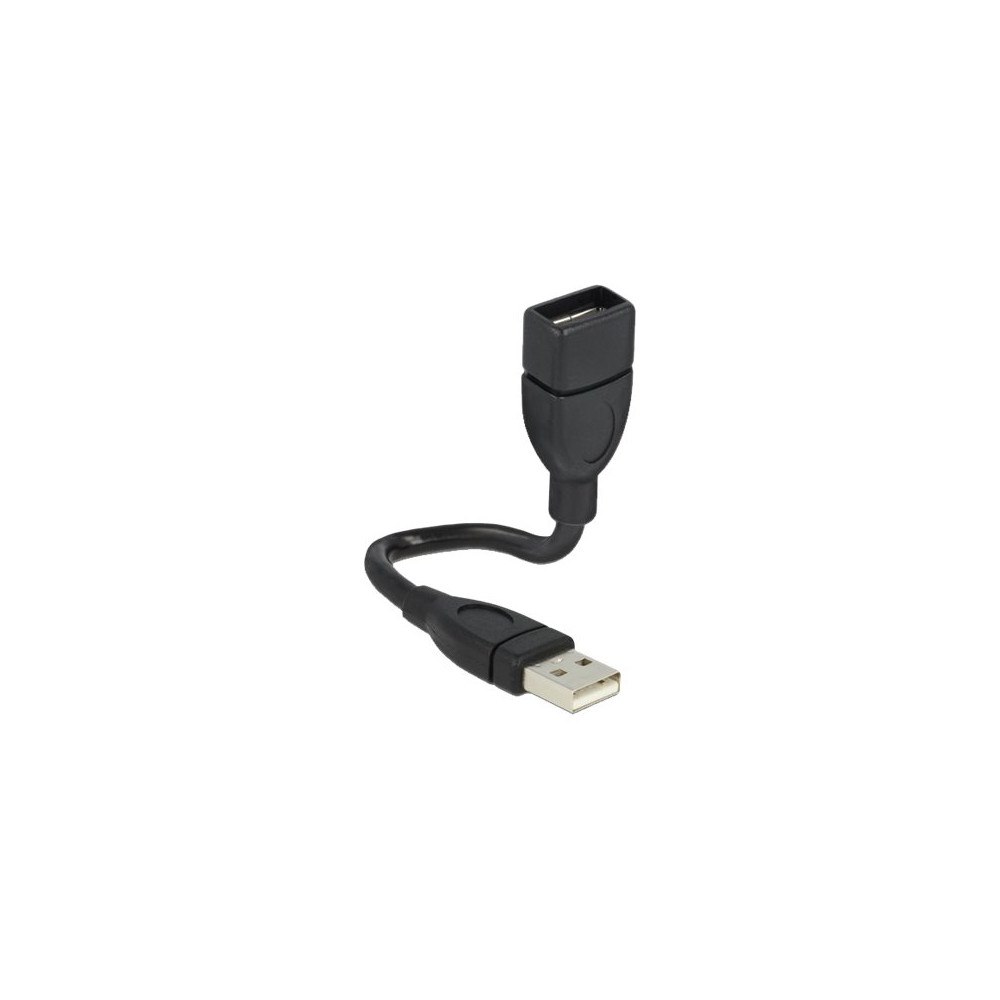 DeLOCK Delock ShapeCable - USB-förlängningskabel - USB till USB - 15 cm