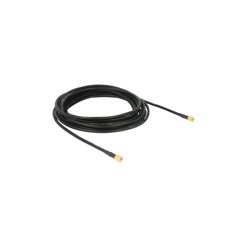 DeLOCK Delock antennkabel - 5 m - svart