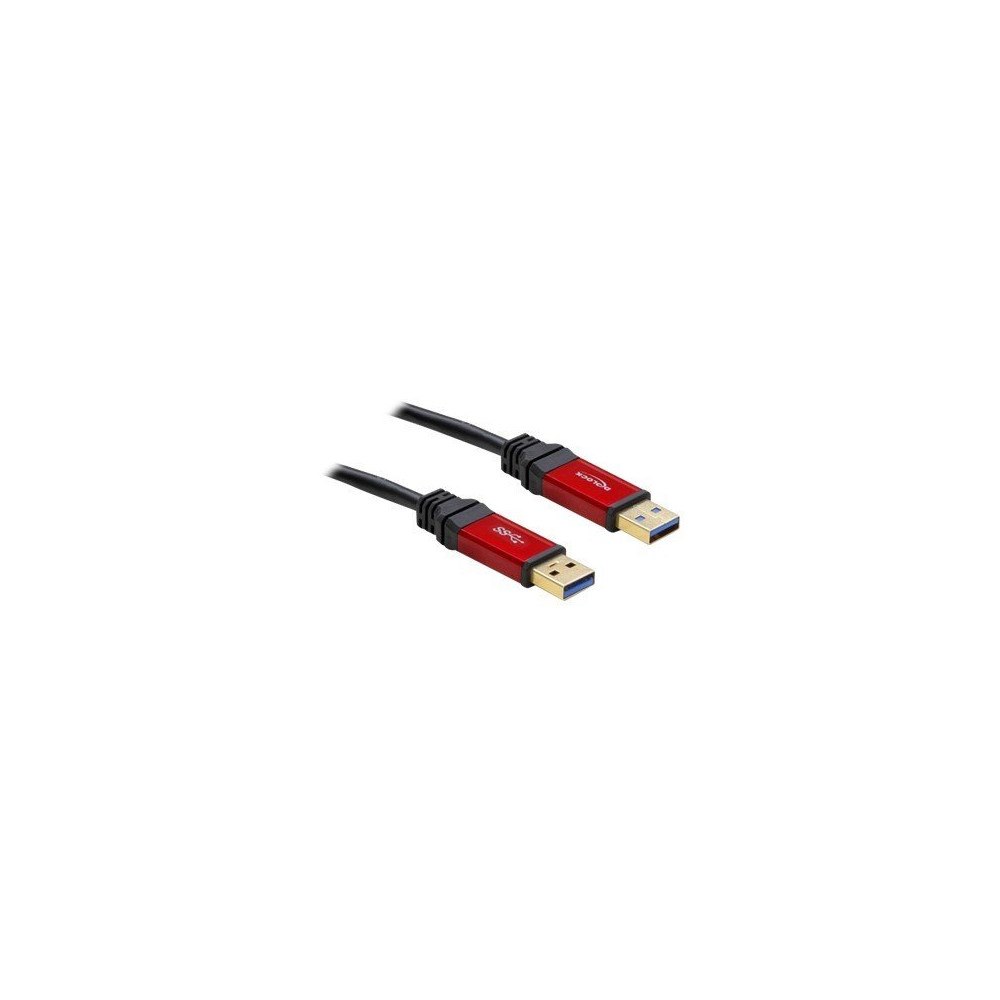 DeLOCK Delock Premium - USB-kabel - USB typ A till USB typ A - 1 m